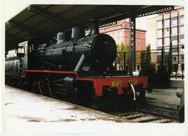 Locomotora a vapor 140 - 2044 (serie RENFE 140-2029 a 2052) (ex serie Andaluces 476 a 495) (ex se...