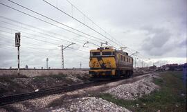 Locomotoras eléctricas de la serie 269 - 201 a 221 y 222 a 331 de RENFE, fabricadas por CAF, MACO...