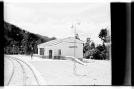 Inauguración del tramo Vivero - Vegadeo de la línea de Ferrol a Gijón el 21 junio 1968