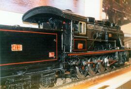 Locomotora de vapor de la serie 240 de RENFE