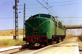 Locomotoras eléctricas de la serie 278 - 001 a 029 de RENFE, ex serie 7801 a 7829, denominada &qu...