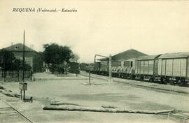 Estación de Requena de la línea de Utiel a Valencia de la Compañía del Norte