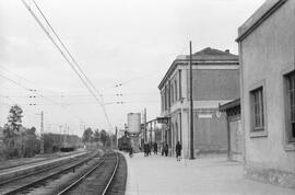 Estación de Gelida de la línea de Tarragona a Barcelona por Martorell