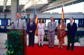 Inauguración de la estación Pont de Fusta del Tranvía de Valencia