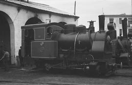 Locomotora de vapor 030 T nº 9 del Tranvía de vapor o Ferrocarril de Onda al Grao de Castellón de...