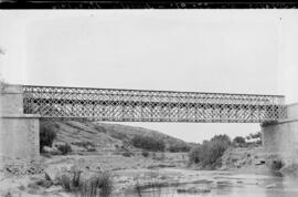 Puente El Juncal en el km 278,932 de la línea de Madrid a Zaragoza