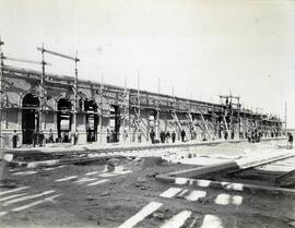 Estación definitiva de Cartagena, de la línea de Chinchilla a Cartagena de la Compañía MZA