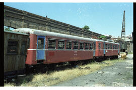 Coche remolque WR 101 para automotores eléctricos o unidades de tren eléctricas del Ferrocarril E...