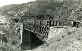 Accidente en el puente de Los Jarales y reconstrucción del mismo.