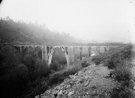 Viaducto del Recanco de la línea de Zamora a La Coruña