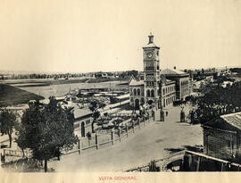Vista general del conjunto de la estación de Toledo