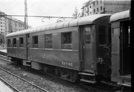 Estación de Amara en San Sebastián de los Ferrocarriles Vascongados