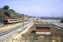 Automotor eléctrico o unidad de tren eléctrica de la serie 470 de RENFE, serie reformada a partir...