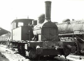 Locomotora de vapor tipo 030 - 0219 de RENFE, del antiguo ferrocarril Torralba-Soria nº 30, fabri...