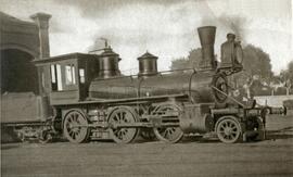 Locomotora de vapor 130 - 151 del Ferrocarril de Vals a Vilanova y Barcelona.