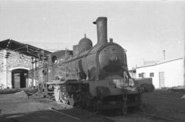 Locomotora de vapor 230 - 4115 de RENFE (ex Andaluces 305) de la ex subserie Andaluces nº 301 a 3...