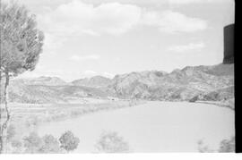 Paisaje de línea de Puebla de Híjar a Tortosa, también conocida como Val de Zafán a San Carlos de...