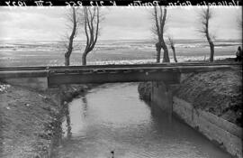 Pontón en el km 212,836 de la línea de Valladolid a Ariza, dentro del término del municipio soria...