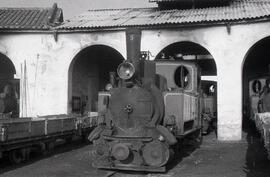 Locomotora de vapor 031 T nº 5 del Tranvía a vapor o Ferrocarril de Onda al Grao de Castellón de ...