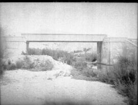 Puente sobre el río Vinalopó en el km 412,100 de la línea de Madrid a Alicante