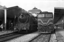 Tren especial del XIX Congreso del MOROP 1972 de la Federación Española de Amigos del Ferrocarril...