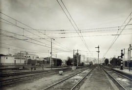 Estación de Mora La Nueva de la línea de Madrid a Barcelona (vía Caspe)