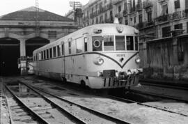 Automotor térmico diésel 9405 de la serie 9404 a 9406 de RENFE (ex MZA WE 401 - 404, y finalmente...