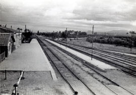 Estación de Puebla Larga de la línea de La Encina a Valencia-Término