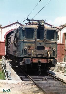 Locomotora eléctrica 281 - 003 - 4 (ex 1003) (ex serie 1001-1007) (serie RENFE 281-001 a 281-007)