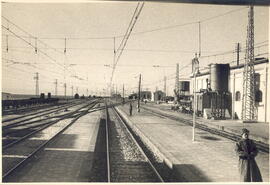 Electrificación de la estación de Mataró en el trayecto de Barcelona-Mataró