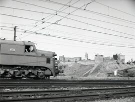 Locomotora eléctrica de la serie 7701 a 7775 de RENFE, posteriormente renumerada dentro de la ser...