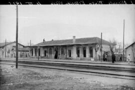 Estación antigua de Pinto, en la línea de Madrid a Alicante