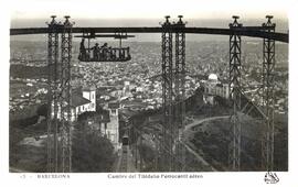 Cumbre del Pico Tibidabo: ferrocarril aéreo o teleférico y funicular del Tibidabo