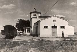 Estación de Navalcarnero de la línea de vía estrecha de Madrid a Almorox