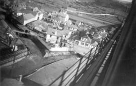 Vista tomada desde el viaducto de Redondela
