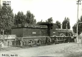 Locomotora de vapor 220-2023, ex Bobadilla a Algeciras 1-6 y Ferrocarriles Andaluces 1-6, constru...