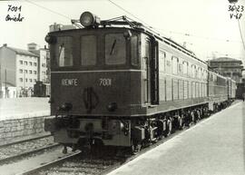 Locomotora eléctrica 7001 (serie 7000), posteriormente denominada serie 270