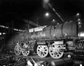 Prototipo 6110 de T1 de locomotora de vapor para Pennsylvania Railroad en 1942 por la fábica de B...