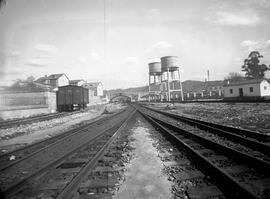 Estación de Orense Empalme de las líneas de Zamora a La Coruña y de Monforte a La Coruña