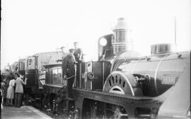 Viaje a Aranjuez del Tren del Centenario del Ferrocarril en España 1848-1948