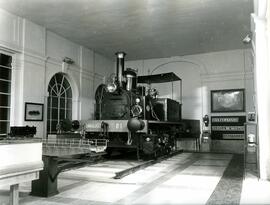 Museo Nacional Ferroviario, con sede en el palacio de Fernán Núñez y acceso por la calle de San C...