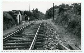 Tramo de Lugo a Lajosa de la línea de Palencia a La Coruña