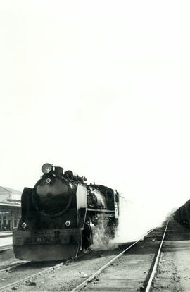 Locomotora de vapor 141F Mikado de RENFE