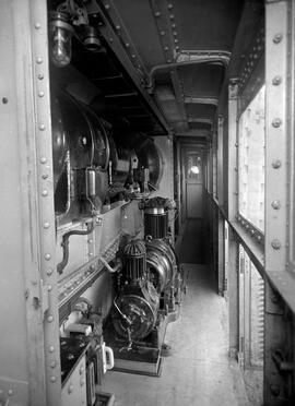 Interior de locomotoras eléctricas