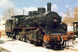 Locomotora de vapor de la serie 230 - 2085 de RENFE, ex Norte,  (serie 230 - 2075 a 2134 de RENFE...