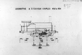 Gráficos de locomotoras de vapor / material rodante