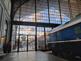 Museo del Ferrocarril de Madrid, con sede en la estación de Madrid - Delicias