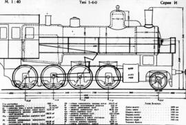 Gráficos de locomotoras de vapor / material rodante