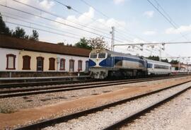 Tren García Lorca en la estación de Linares - Baeza