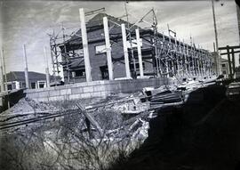 Talleres de Material Fijo de la estación de Valladolid - Campo Grande de la línea de Madrid a Irún